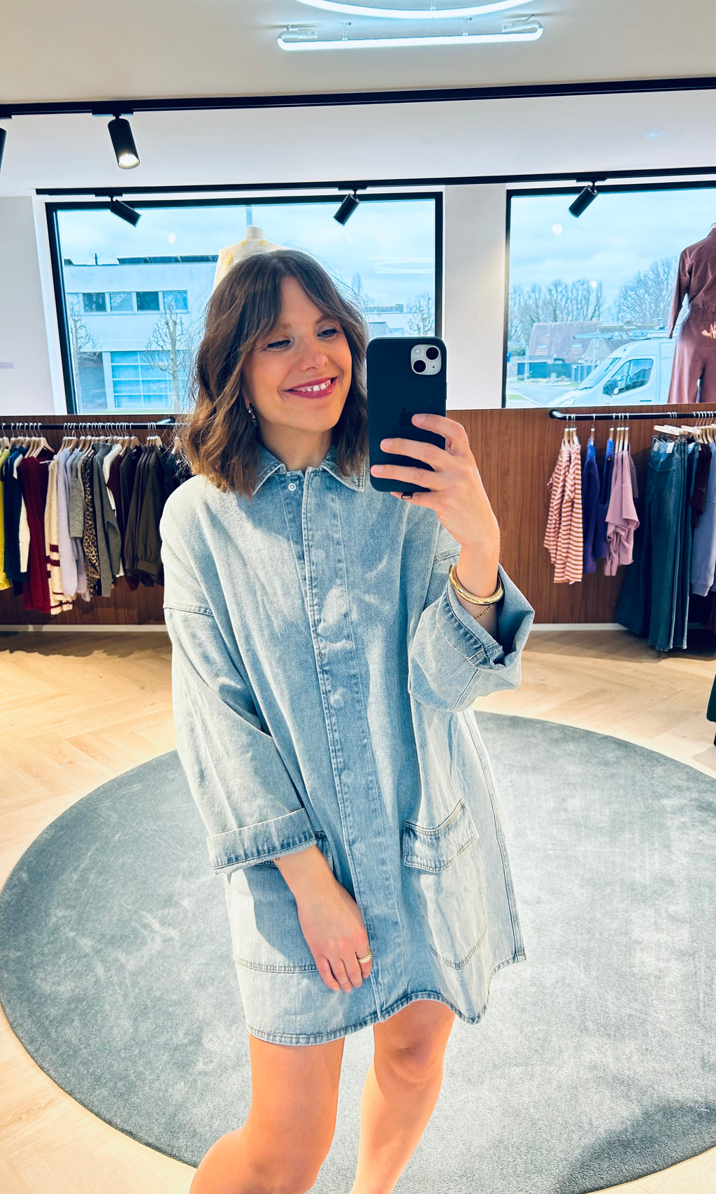 DENIM DRESS